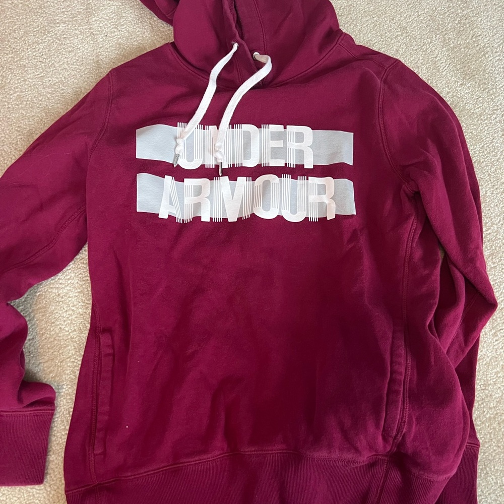 Under Armour Burgundy Hoodie